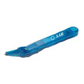 Translucent Blueberry Blue Lever Style Staple Remover - Standard
